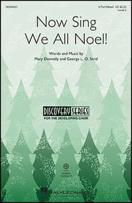 Now Sing We All Noel! Three-Part Mixed choral sheet music cover Thumbnail